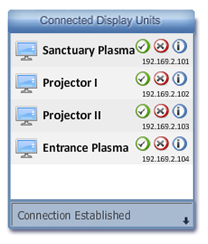 Connected Display Units